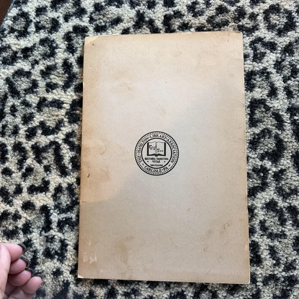 History of Pine Grove Furnace Lenore Embick Flower Cumberland Hist Scty 1974 VTG